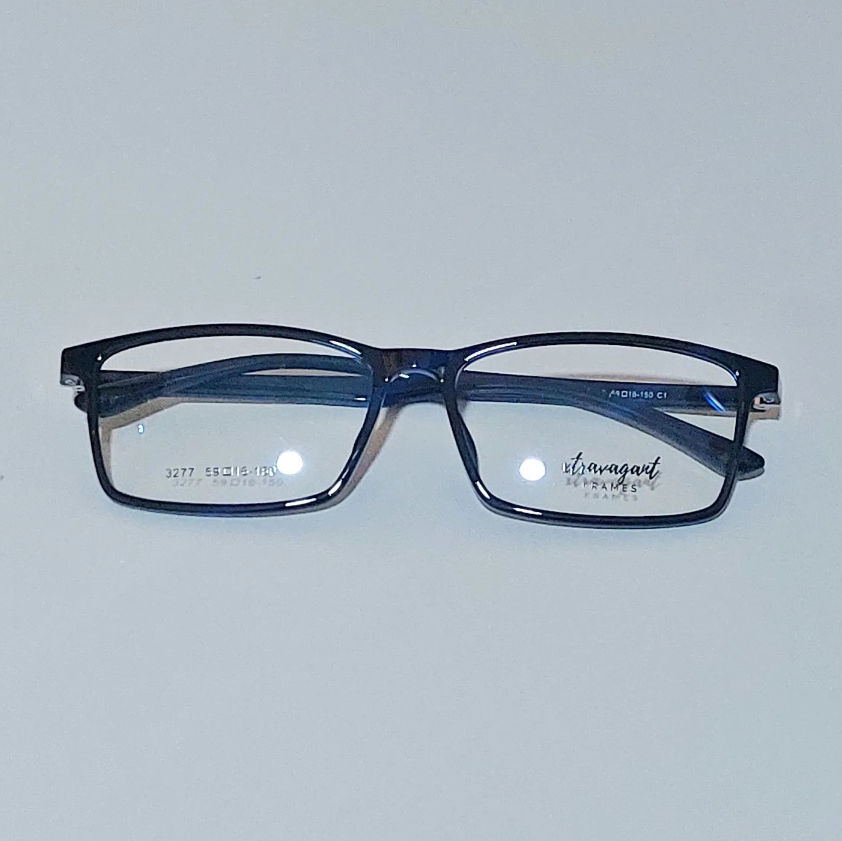 Optical frame blue