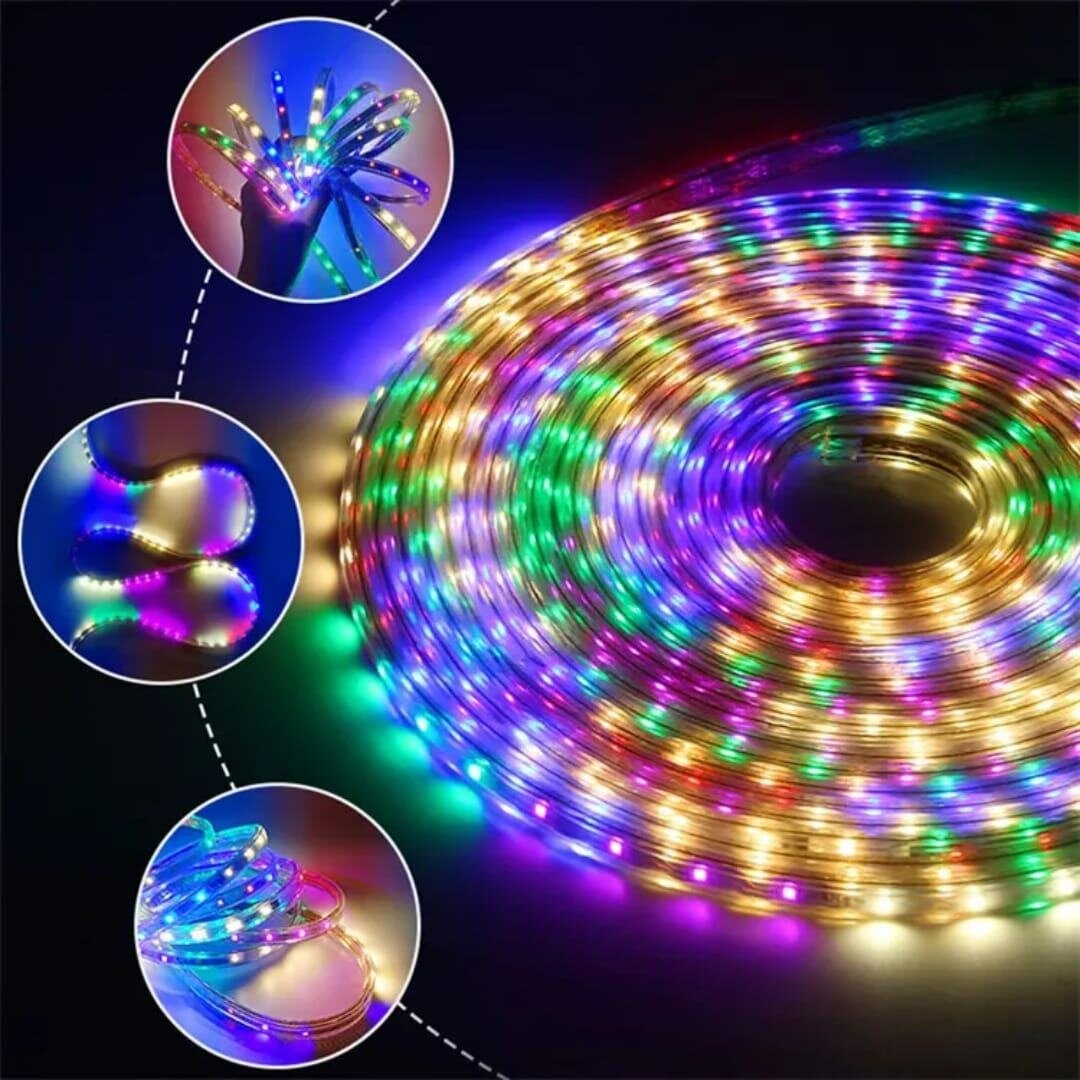 Guirlande LED Multicolore 20M