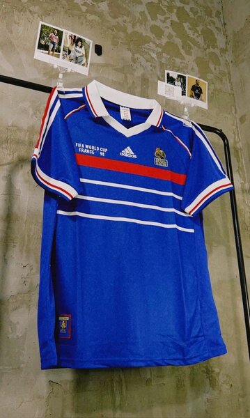 Maillot rétro Adidas France 98