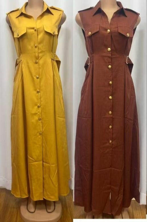 Robes chemises longues élégantes