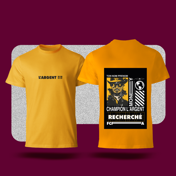 T-shirt à motif  personnalisé