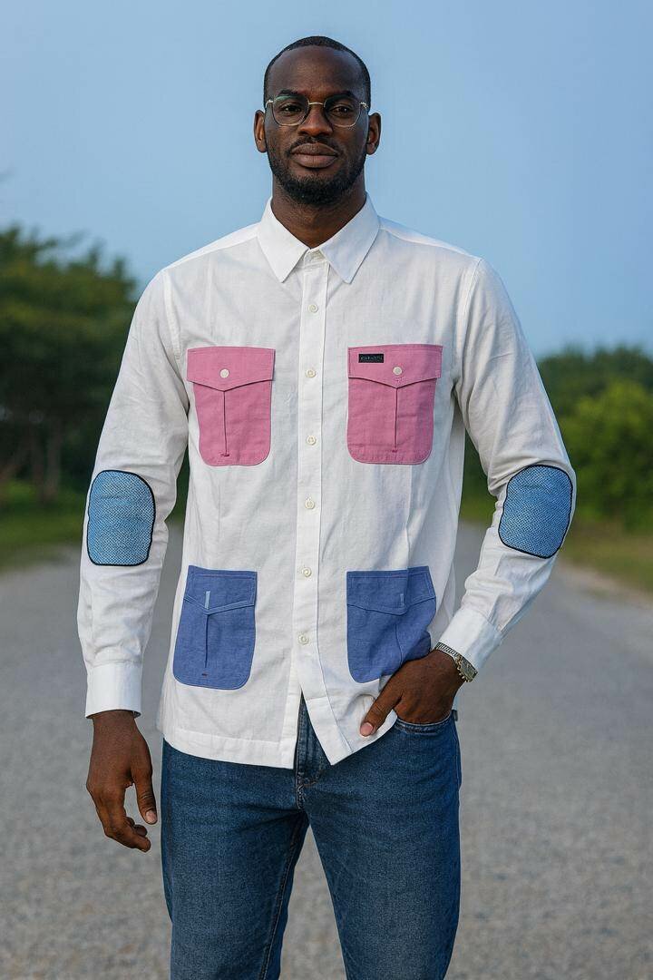 Chemise Homme Contraste