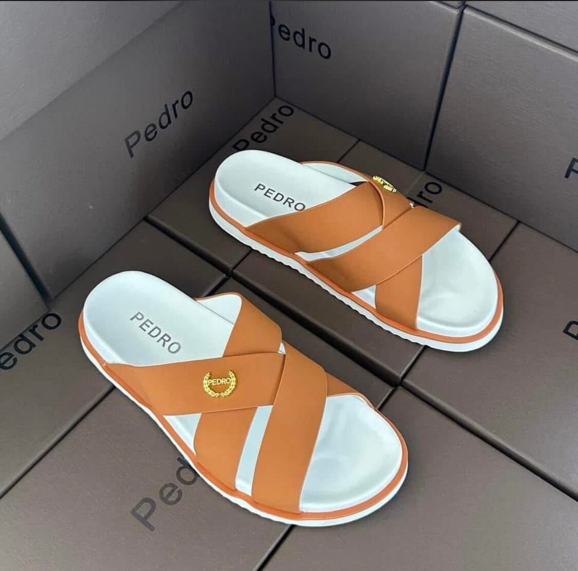 Sandales en cuir Pedro