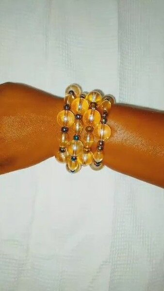 Bracelet en perle akwaba