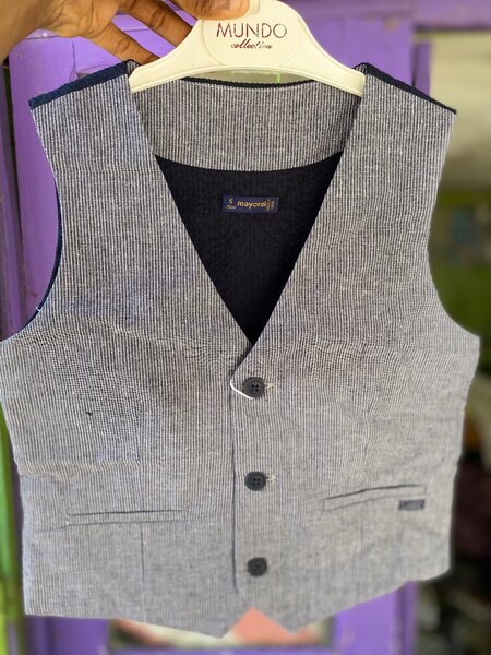 Gilet élégant en lin pour homme