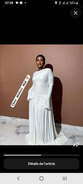 Robe élégante blanche