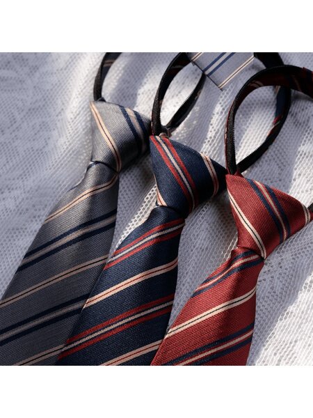 Cravates classiques à rayures