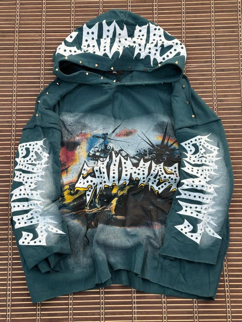 Sweat à capuche street art