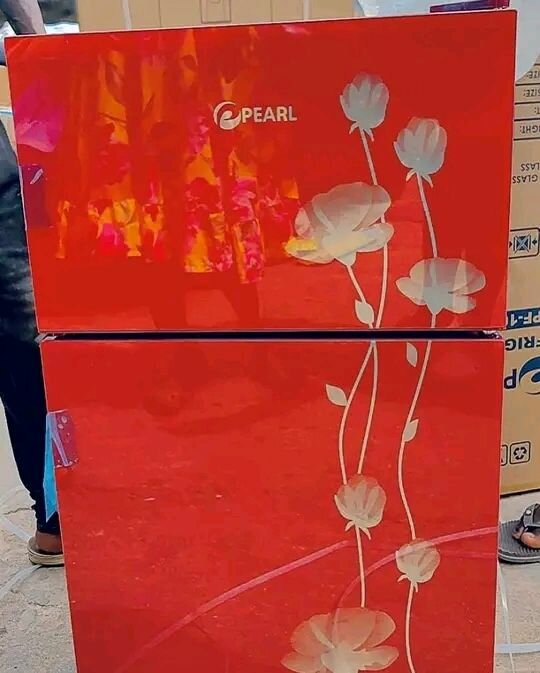 PEARL TABLE TOP FRIDGE DOUBLE DOOR Type: Glass