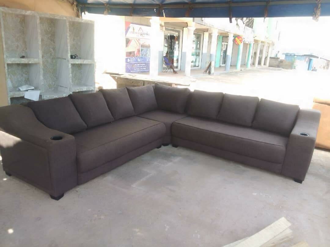 L- shaped 7 seater sofa
