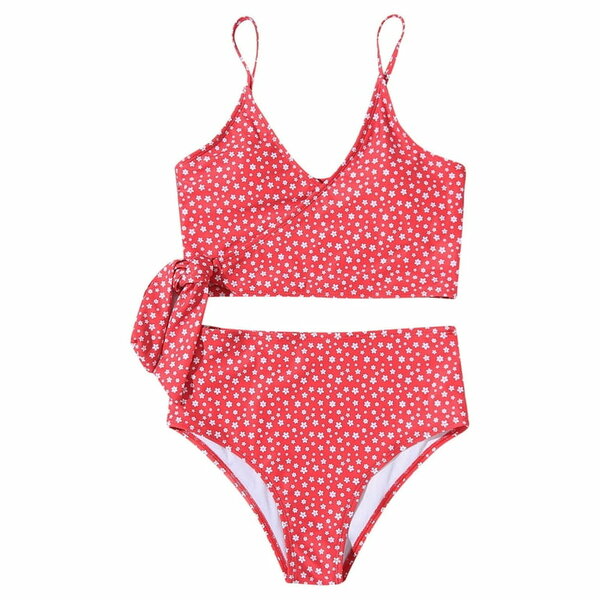 Ensemble de bikini taille haut