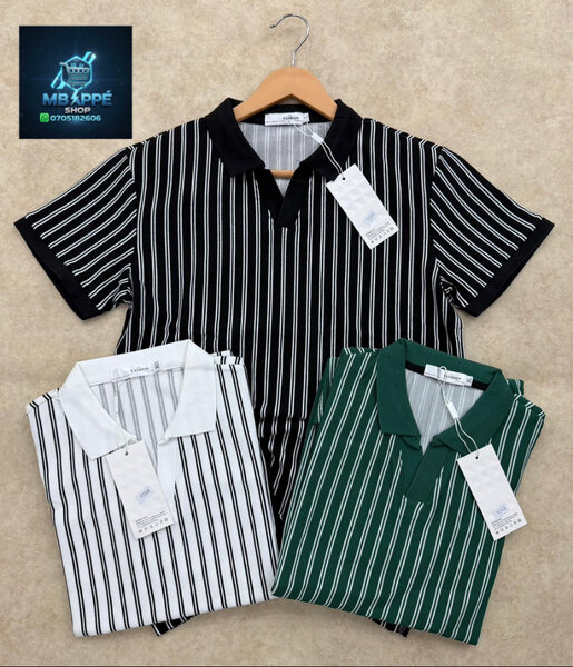 Polos à Rayures Chic