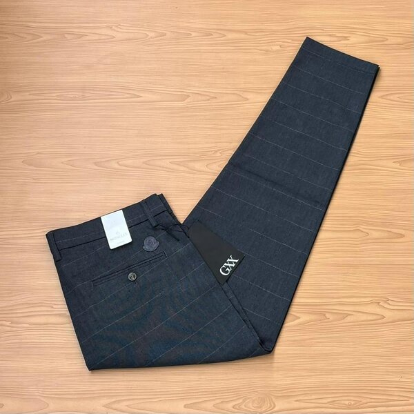 Quality Monclear Branded Material Trousers