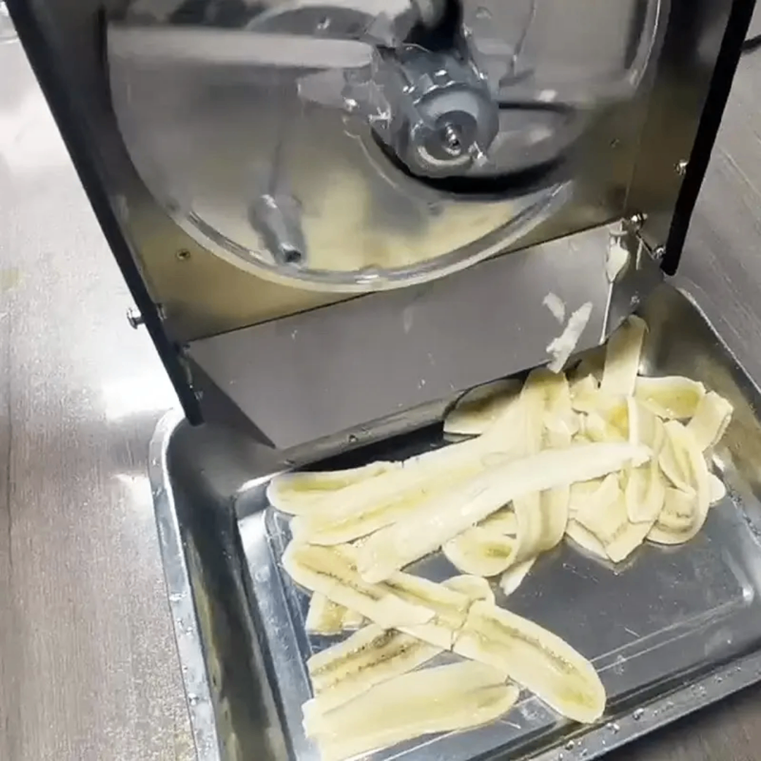 Découpe de Chips de Banane
