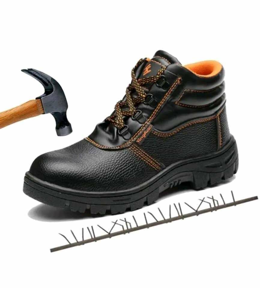 CHAUSSURES DE SÉCURITÉ EN CUIR AVEC EMBOUT EN ACIER