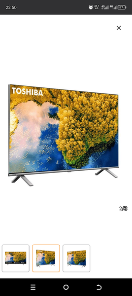 Toshiba TV LED 55" Smart 4K