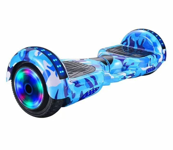 Hoverboard électrique LED bleu