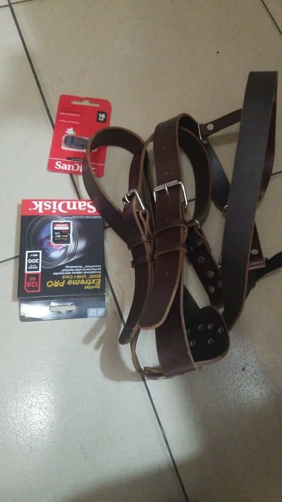 Double Leather Camera Straps