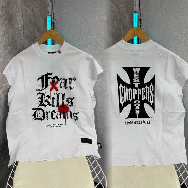 T-shirt unisexe graphique blanc