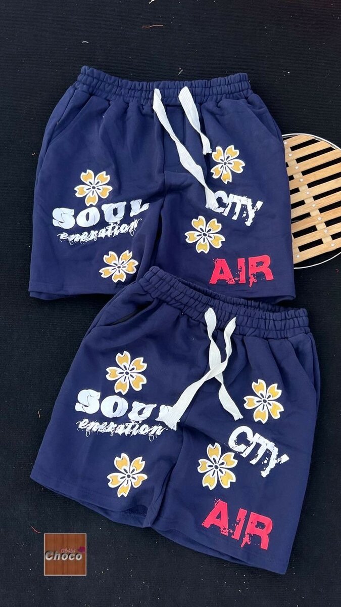 Shorts tendance imprimé