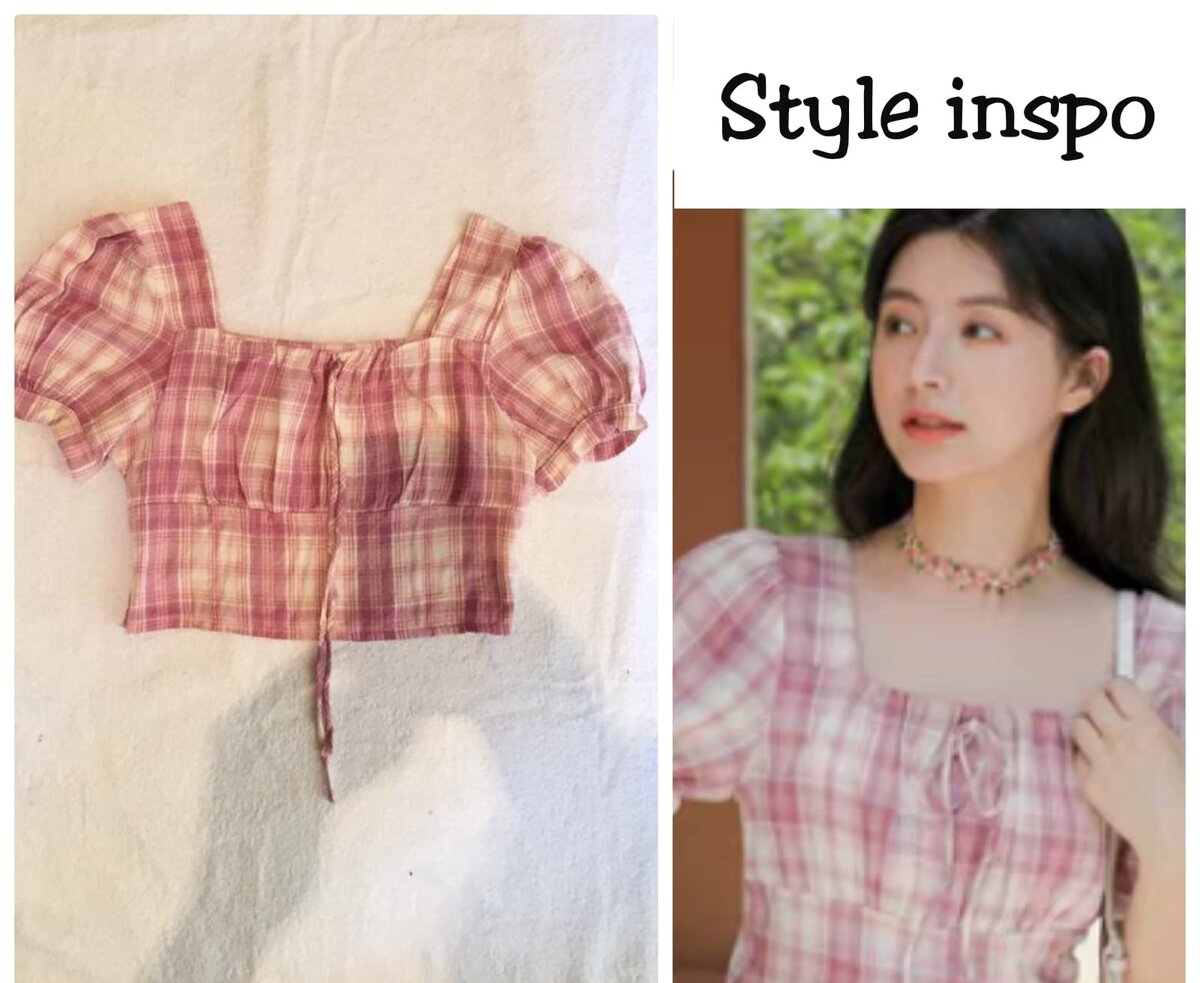 Salaula crop tops and tops