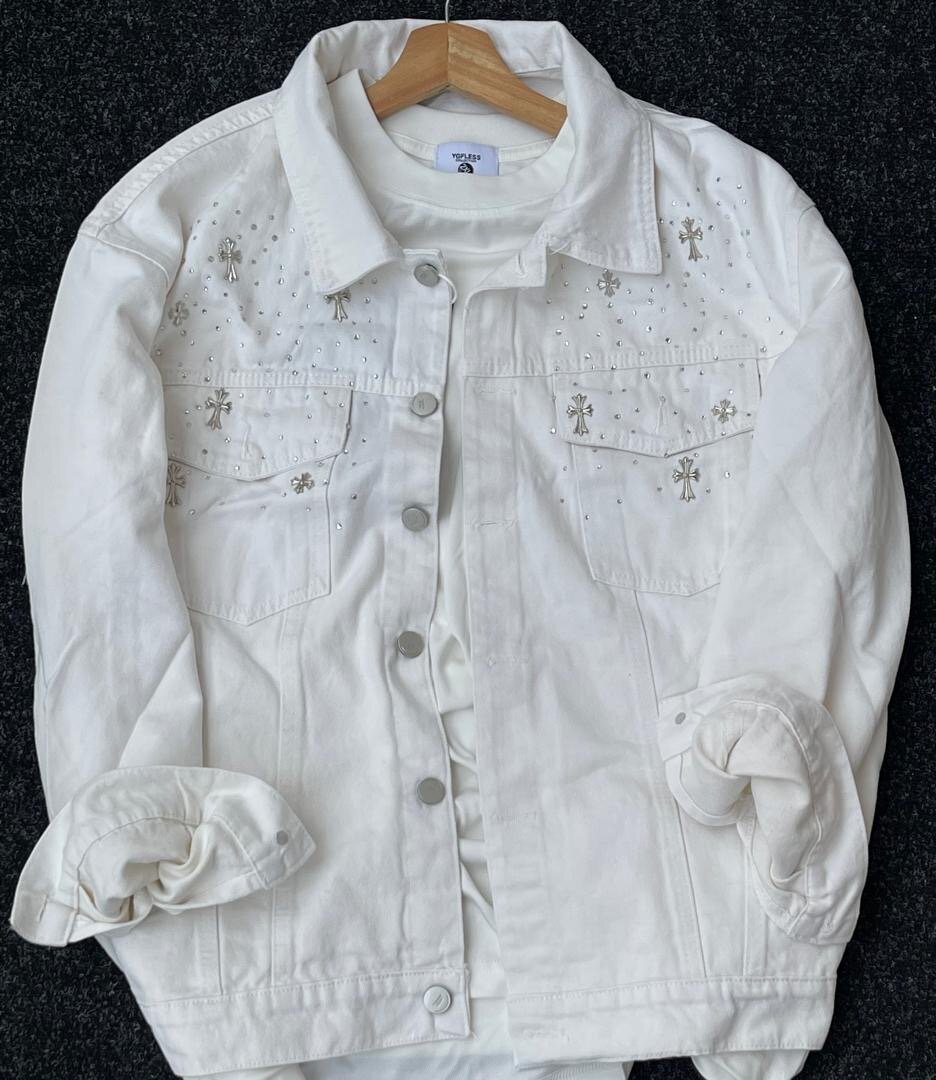 Veste en jean tendance