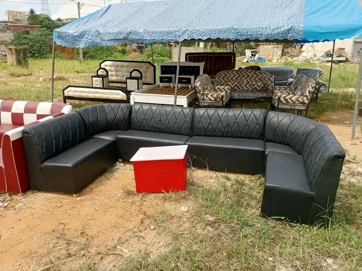 Canapé d'angle moderne