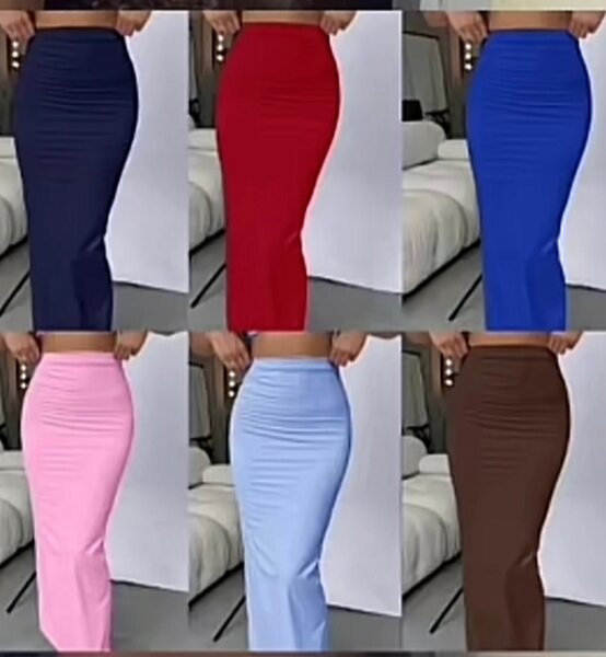 Jupe longue moulante élégante