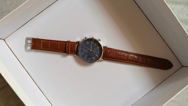 Montre Homme Classique Cuir