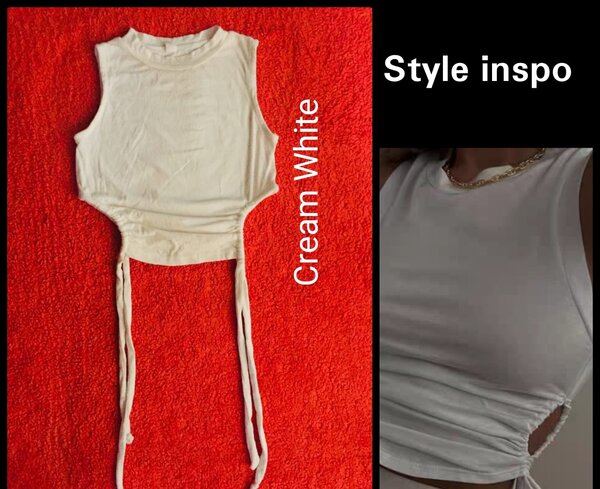 Salaula crop tops and tops