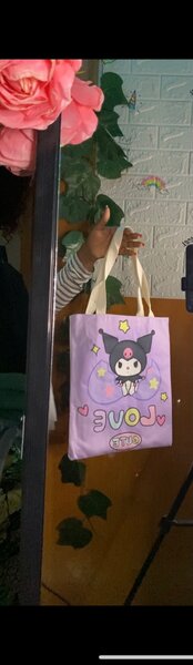 Tote bag à motif animé