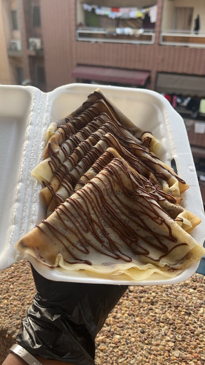 Crêpes au nutella