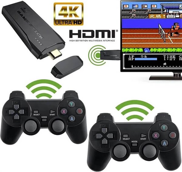 M8 64gb 4k With Takken 3 & 20000+ Games And Two Game Control