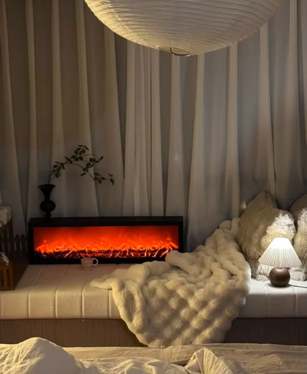 Cheminée Électrique Murale Slim