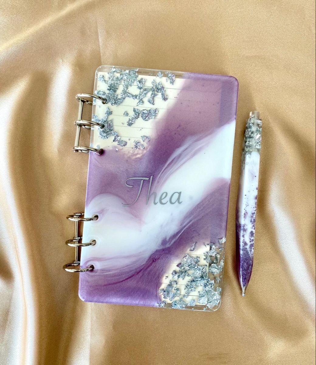 Customised Notebook, Pen & Bookmark