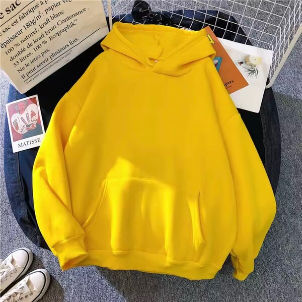 Pull-over de couleur unique