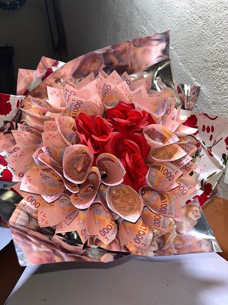 Bouquet original de billets