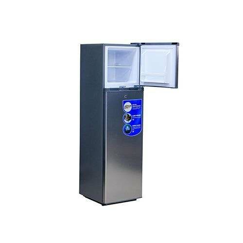 Vizio VIZ-198i Double Door Refrigerator- 166L - Dark Silver