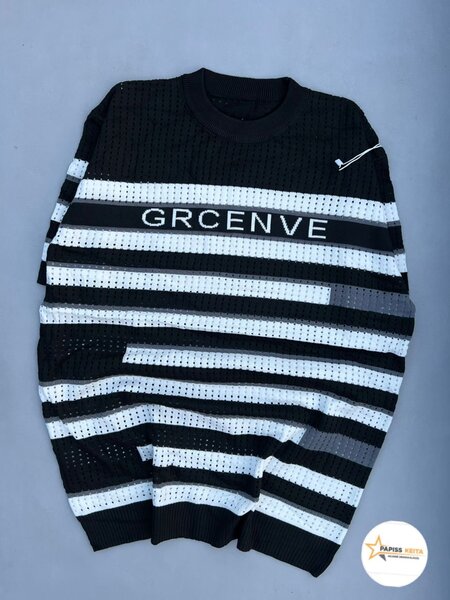 Cardigan rayé homme hiver