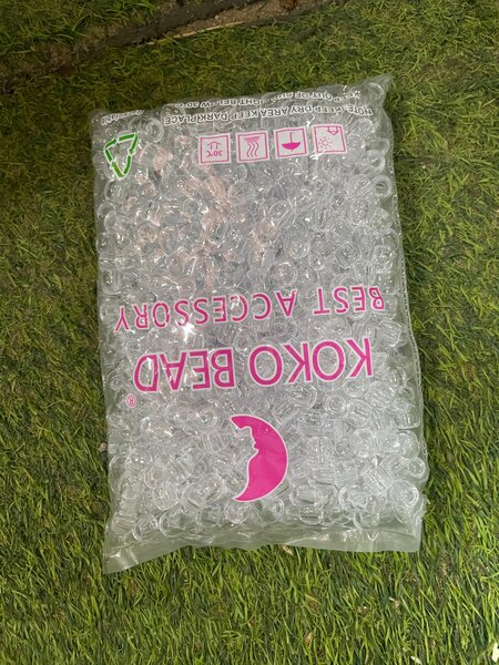 Perles en verre pour accessoires