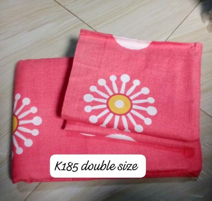 A set of beautiful and soft bed linen (double size)