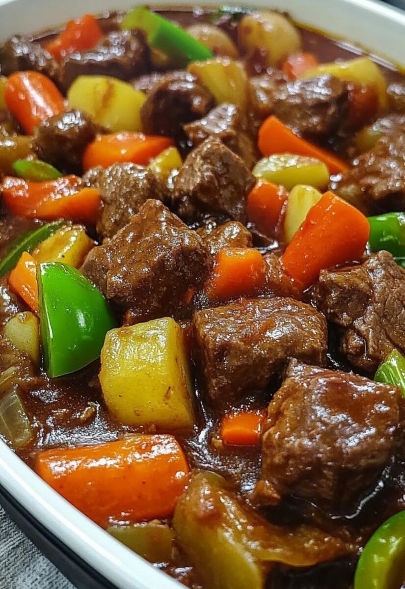 Ragoût de Porc Aux Pommes