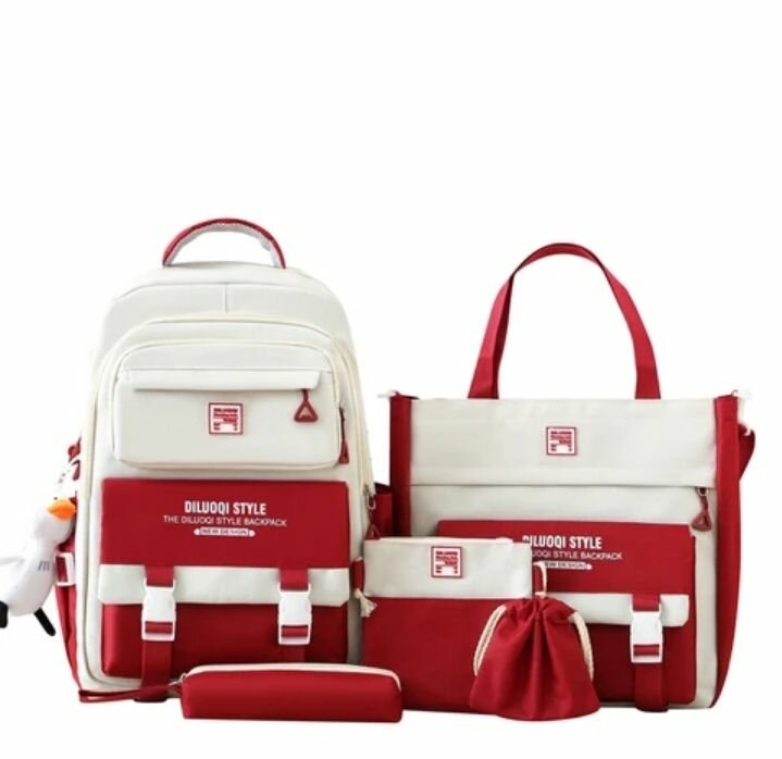 Ensemble de Sac à Dos 5 Pièces