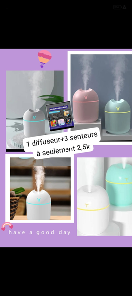 Diffuseur d'arômes LED