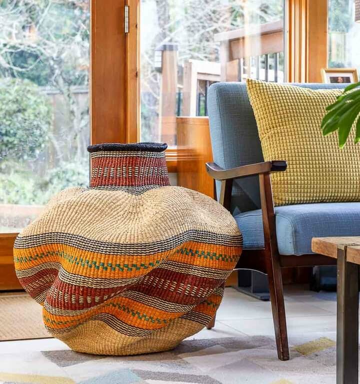 Bolga Baskets Wavvy Baskets