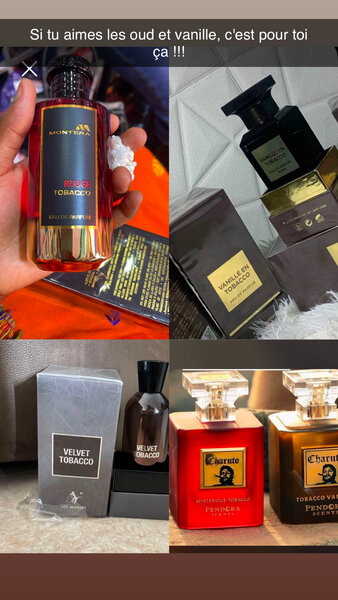 Parfum Oud et Vanille