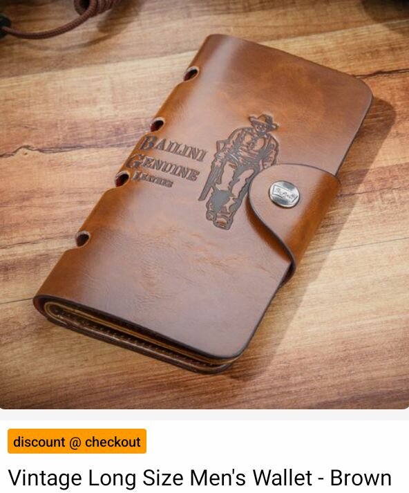 Correct leather wallet
