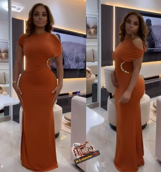 Robe longue élégante femme