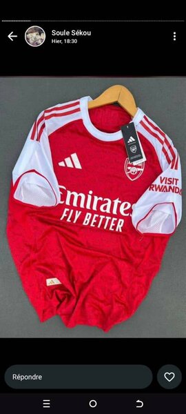 Maillot de football de qualité