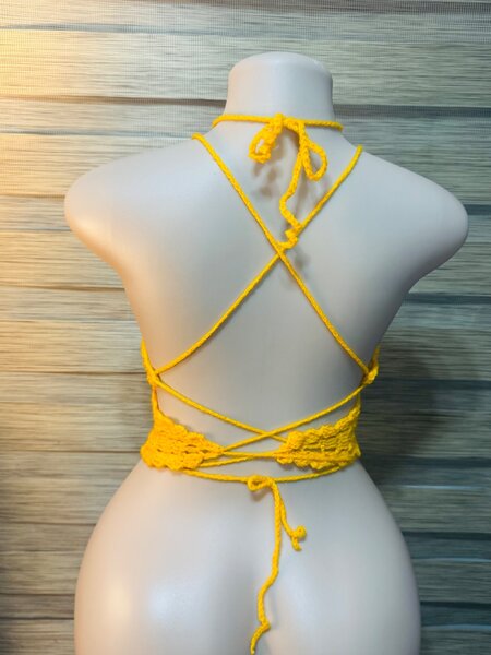 Crochet Butterfly Top